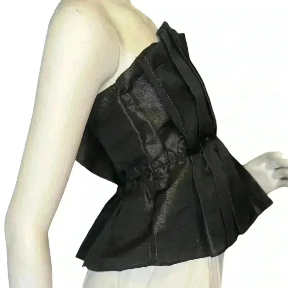 Do+Be Ruffle Tube Top Size Medium. - Picture 5 of 9